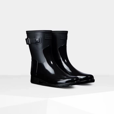 Refined short gloss rain boot online